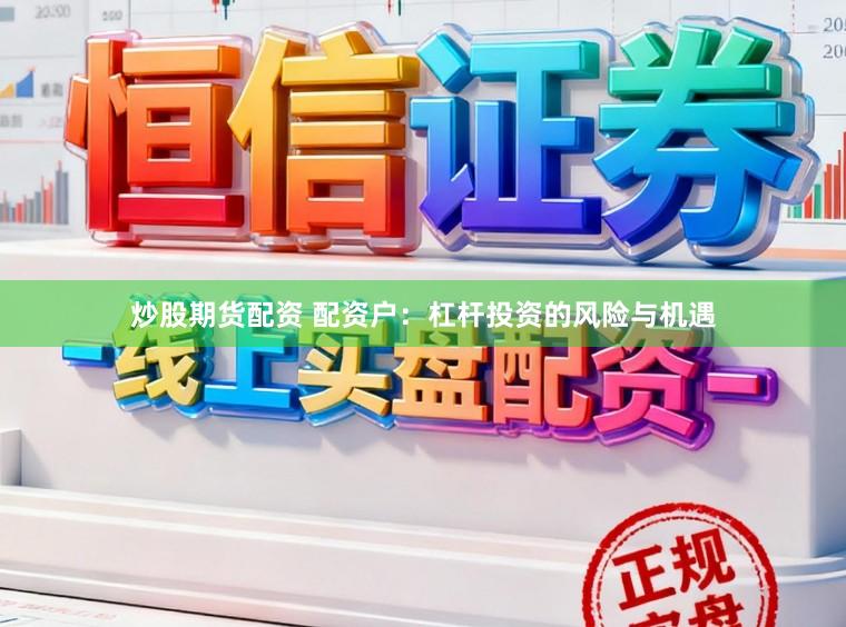 炒股期货配资 配资户：杠杆投资的风险与机遇